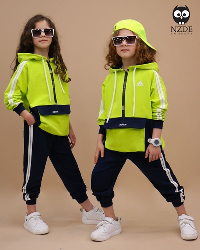 هودی شلوار آدیداس نیم زیپ NZDE