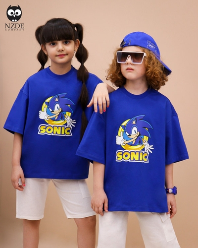 تیشرت بگ استایل سونیک قهرمان NZDE