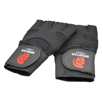 دستکش بدنسازی زنانه اسپارتان مدل KTB-0225 مشکی