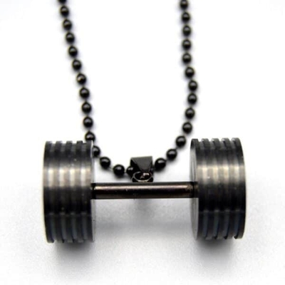 گردنبند استیل نیمه ضخیم زنجیر دات مدل ۲۲۶۱۵