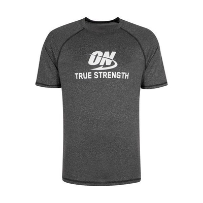 ‫‫تیشرت ورزشی مردانه اوپتیموم نوتریشن مدل TAK-124 طوسی