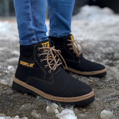 کفش نیم بوت مردانه KaterpilaBlack مدل 1553