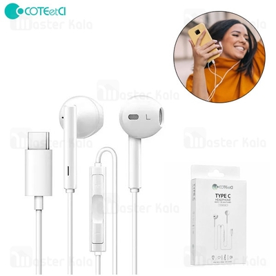 هندزفری سیمی Type-c کوتتسی Coteetci CS5189-D