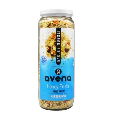 موسلی شیشه ای اونا طعم میوه های خشک ۳۸۰ گرمی