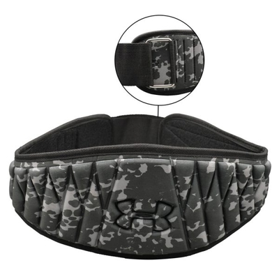 کمربند بدنسازی آندر آرمور مدل GDS-1011 چسبی چریکی طوسی تیره
