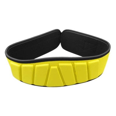 کمربند بدنسازی ماراتن مدل Pill-8778 چسبی زرد