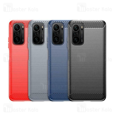 قاب فیبر کربنی شیائومی Xiaomi Poco F3 / Mi 11i / K40 / K40 Pro / Plus Rugged Armor Fiber Carbon