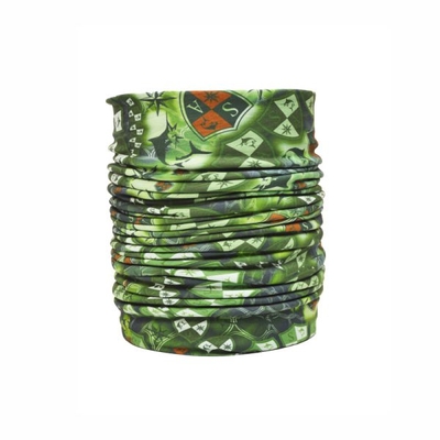 اسکارف و دستمال سر و گردن تو کرکی گرین اسپایرال مدل ۸۷۸۰ زمستانی