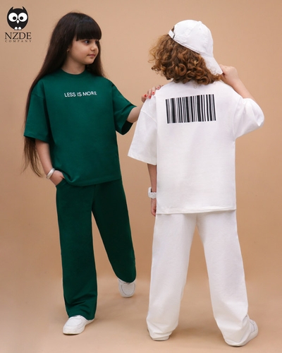 تیشرت شلوار بگ استایل Less Is More NZDE