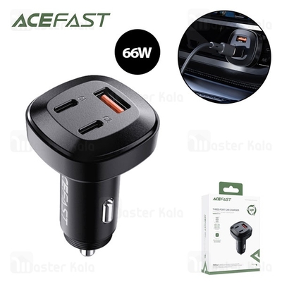 شارژر فندکی ایس فست ACEFAST B3 توان 66 وات