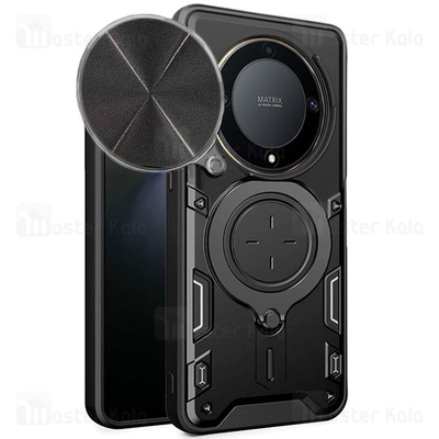 قاب ضد ضربه مگنتی آنر Honor X9a Magnetic Support Case دارای محافظ دوربین