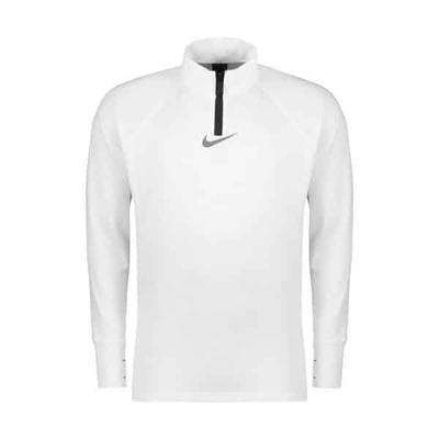 استرج ورزشی مردانه نایک مدل نیم زیپ mub-3911 سفید