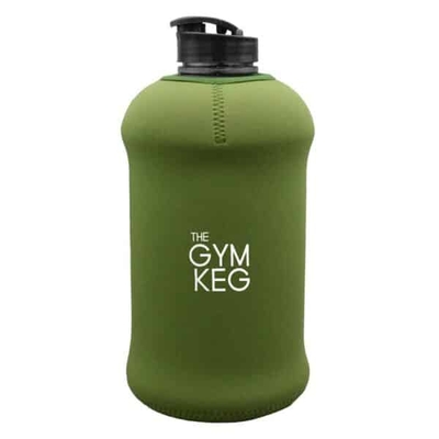 جاگ واتر جیم کگ کاور سبز مدل The Gym Keg شفاف ظرفیت ۲.۲ لیتر