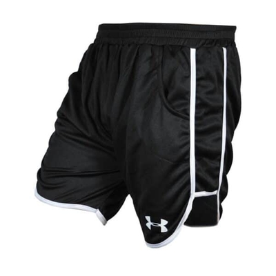 شلوارک ورزشی مردانه آندر آرمور مدل PY-1011 مشکی خط سفید