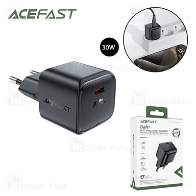 شارژر دیواری ایس فست ACEFAST A77 PD30W GaN Fast Charger توان 30 وات