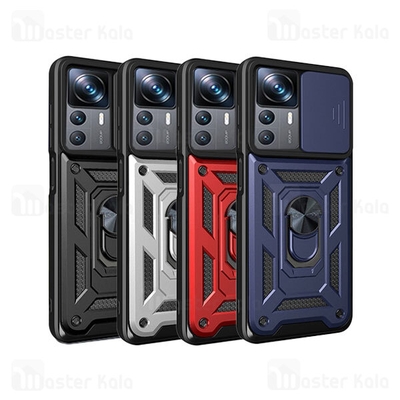 گارد محافظ ضد ضربه انگشتی Xiaomi 12T / 12T Pro / Redmi K50 Ultra SHUNIJA Case دارای محافظ دوربین