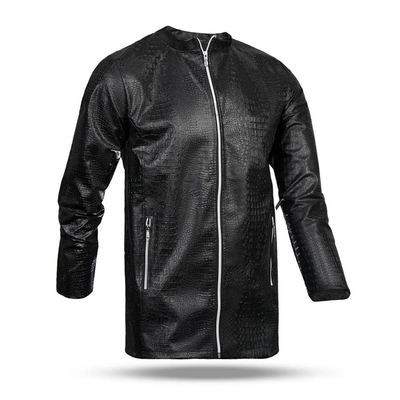 کاپشن چرم مردانه Snake_Skin مدل 3705