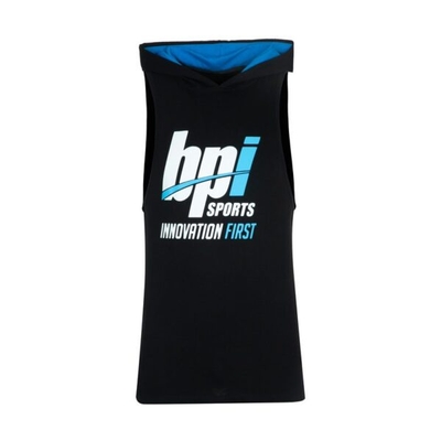 رکابی کلاه دار ورزشی مردانه بی پی آی مدل GB-INNO FIRST مشکی