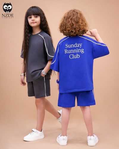 تیشرت شلوارک مغزی دوزی Sunday NZDE