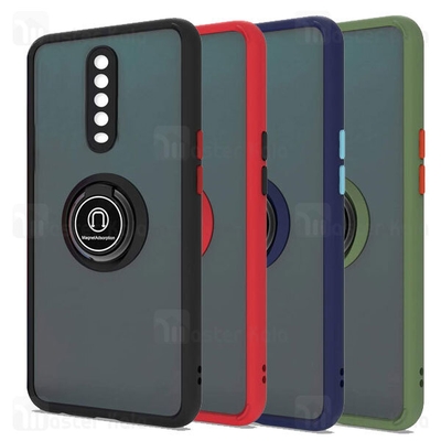 قاب مات هیبریدی انگشتی Xiaomi Redmi K30 / Poco X2 Matte Hybrid Ring Case