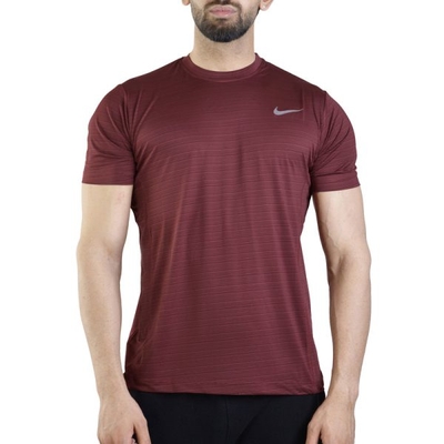 تیشرت ورزشی مردانه نایک مدل DS-2B1776 زرشکی