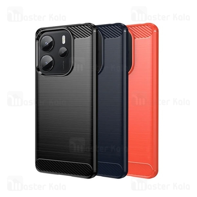 قاب فیبر کربنی شیائومی Xiaomi Redmi Note 14 5G Rugged Armor Fiber Carbon