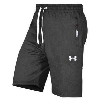 شلوارک ورزشی مردانه آندر آرمور مدل S-123 طوسی تیره