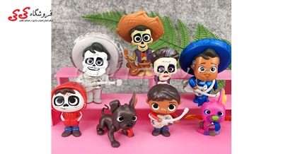 فیگور شخصیت های انیمیشن کوکو ست 8 عددی Coco Characters Figure