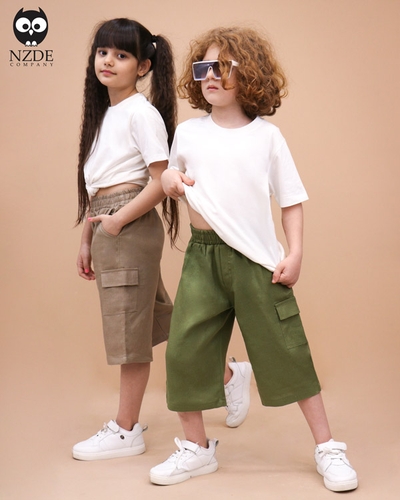 شلوارک لینن کجراه NZDE