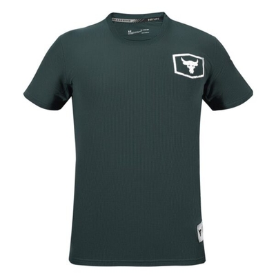 تیشرت ورزشی مردانه آندر آرمور مدل Rock-Sweat 256 طوسی تیره