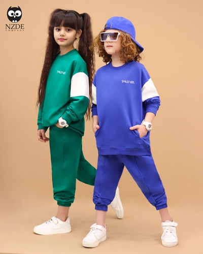 بلوز شلوار بگ استایل Smiley Kids NZDE
