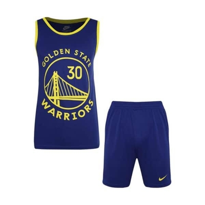 ست رکابی و شلوارک ورزشی مردانه گلدن استیت مدل PY-Warriors 30 آبی