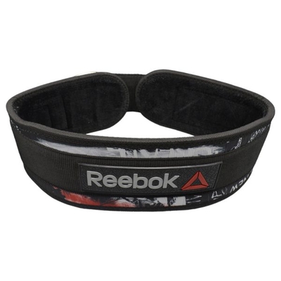 کمربند بدنسازی ریباک مدل ELM- 403A420   چسبی مشکی طوسی