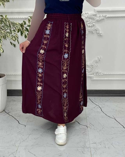  دامن مودیت گلدوزی هندی 6792