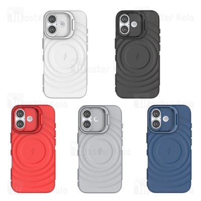 قاب سیلیکونی مگ سیف آیفون Apple iPhone 16 Corrugated MagSafe