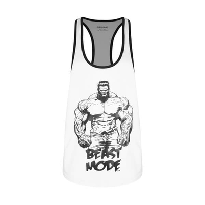 رکابی ورزشی مردانه بست مد مدل PY-Halk-1G280 سفید