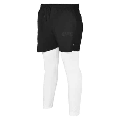 شلوارک و لگ سرهمی مردانه یو اف سی مدل HS-1H315 مشکی