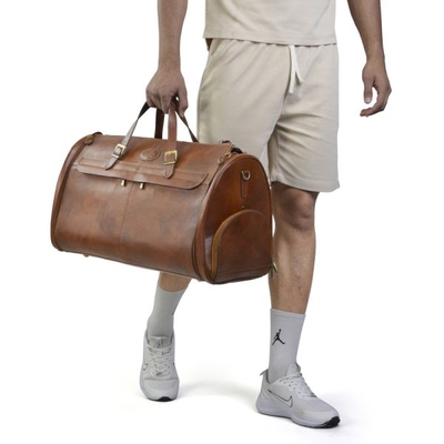 ساک مسافرتی کامپکت دبل ای مدل ۲۵۲۷۸۰ چرمی جاکفشدار