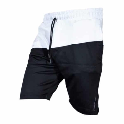 شلوارک ورزشی مردانه نایک مدل PB-BW9912 سفید مشکی