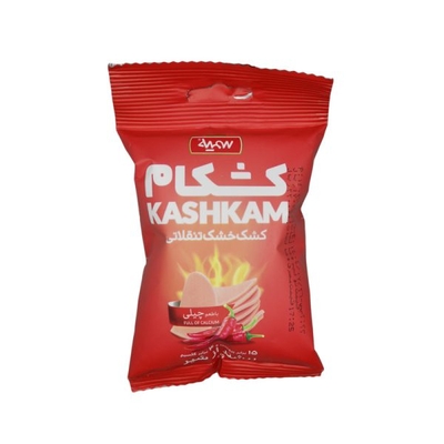 کشک خشک تنقلاتی کشکام سمیه با طعم چیلی ۲۵ گرمی