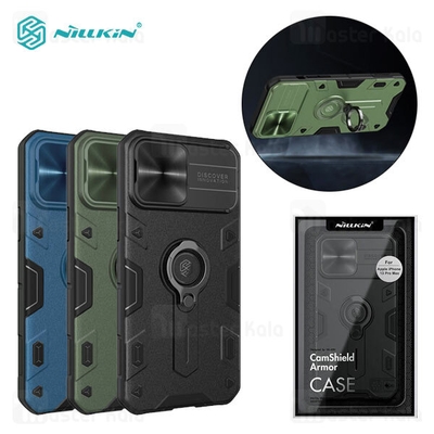 گارد محافظ ضد ضربه نیلکین Apple iPhone 13 Pro Max Nillkin CamShield Armor Case دارای محافظ دوربین