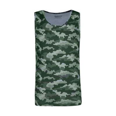 رکابی ورزشی مردانه ریباک مدل PY-SUZ چریکی سبز لجنی