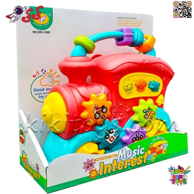 قطار موزیکال نشکن کودک مدل Music Train – موزیکال، آموزشی و مناسب سیسمونی