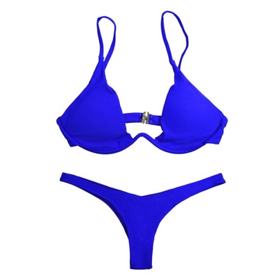 ست بیکینی زنانه مدل ۴B0173 آبی