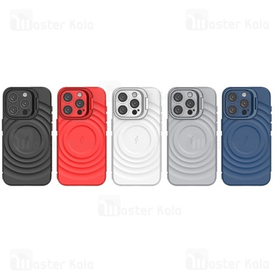 قاب سیلیکونی مگ سیف آیفون Apple iPhone 14 Pro Max Corrugated MagSafe