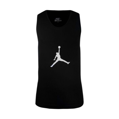 ‫‫‫رکابی بدنسازی مردانه نایک مدل PY-JOS1 طرح جردن مشکی