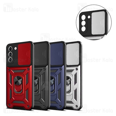 گارد محافظ ضد ضربه انگشتی Samsung Galaxy S21 FE 5G SHUNIJA Case دارای محافظ دوربین