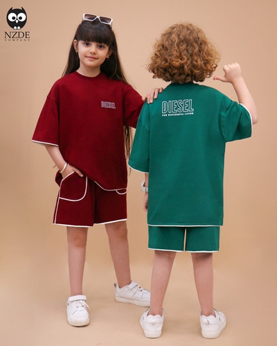 تیشرت شلوارک مغزی دوزی DIESEL NZDE
