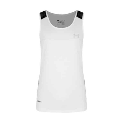 رکابی ورزشی مردانه آندر آرمور مدل HEATGEAR-03-1 چریکی سفید