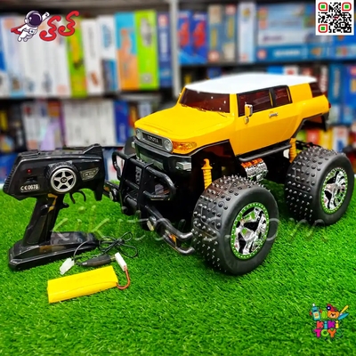 ماشین کنترلی آفرودی تویوتا FJ کروزر – هیجان واقعی، کنترل حرفهای و طراحی بزرگ سایز 1/10